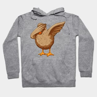 Duck at Hip Hop Dance Dab Hoodie